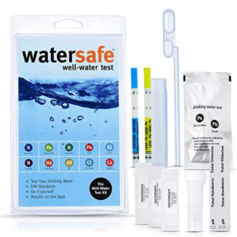 menards water hardness test kit|Menards safe home water test kit.